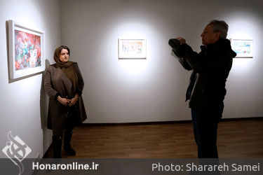 افتتاحیه نمایشگاه آثار مارال قندیلی در گالری آ