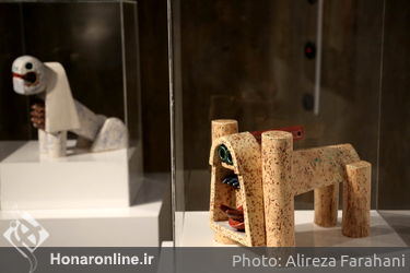 افتتاح نمایشگاه پرویز تناولی و شیرهای ایرانی