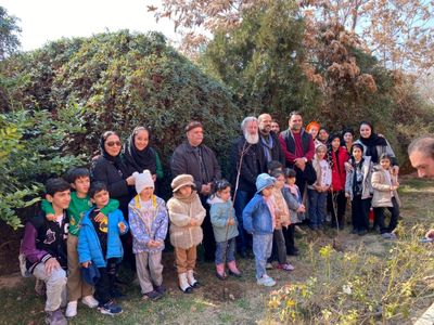 کاشت درخت به یاد هنرمندان هنرهای نمایشی در پردیس تئاتر تهران