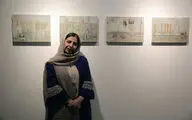 Zeynab Pour Eskandarian Painting Show in Saye Gallery