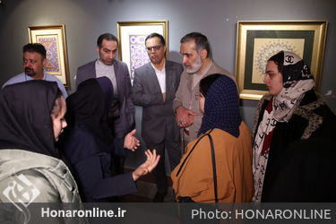 مراسم افتتاحیه یازدهمین دوسالانه ملی نگارگری ایران 