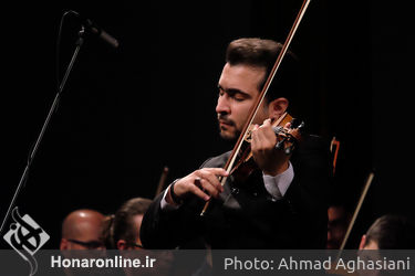 کنسرت ویلن امین غفاری به همراهی ارکستر فیلارمونیک باکو