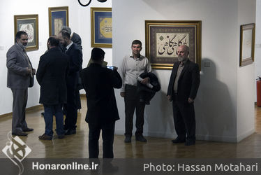 نمایشگاه آثار امید ربانی در گالری فرهنگسرای نیاوران