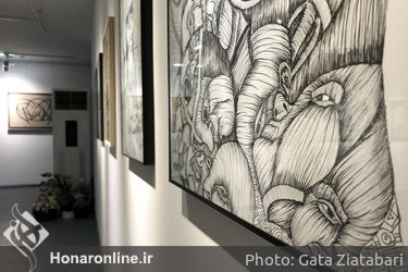 نمایشگاه آثار مانیا جلالی‌فراهانی در گالری نگر