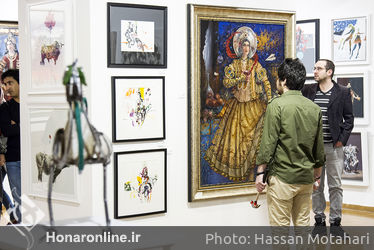  دهمین دوره فروش بزرگ آثار تجسمی "هفت نگاه" در فرهنگسرای نیاوران