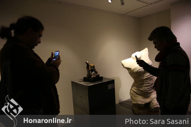 نمایشگاه مجسمه‌های سیمین اکرامی در گالری دیلمان
