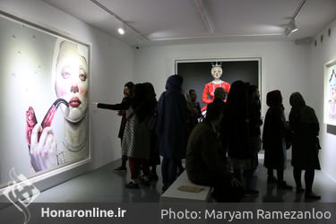 نمایشگاه نقاشی آفرین ساجدی در گالری اعتماد