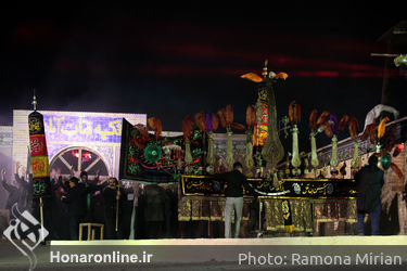 نمایش "رسول" در مجموعه فرهنگی و گردشگری عباس‌آباد