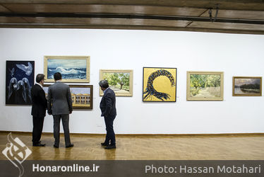مراسم گشایش نمایشگاه "کیمیای مهر"