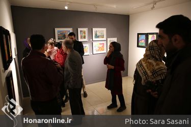 نمایشگاه گروهی کودکان با نام  "افسون کودکانه رنگ" در گالری ژاله
