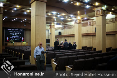 مراسم ختم لیلی پارسایی در مسجد جامع شهرک غرب