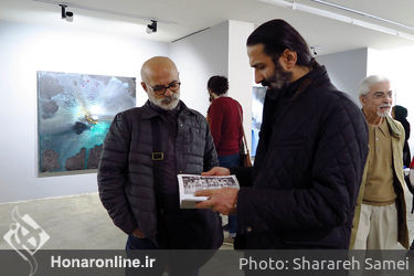  نمایشگاه نقاشی‌های بابک اطمینانی در گالری دستان2