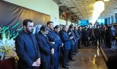 برگزاری آئین باشکوه ادای احترام اصحاب فرهنگ و هنر به شهید جمهور/ استقبال و همدلی گسترده سینماگران