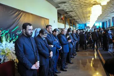 برگزاری آئین باشکوه ادای احترام اصحاب فرهنگ و هنر به شهید جمهور/ استقبال و همدلی گسترده سینماگران