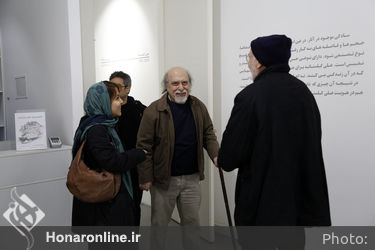 نمایشگاه نقاشی‌های علی گلستانه در گالری هور