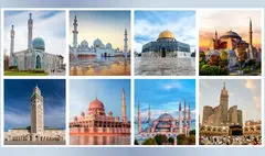 شکوه معماری اسلامی در ۹ مسجد معروف جهان | مسجدالحرام و قبه الصخره تا پوترا و کوردوبا