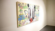 Farmanfarma Gallery Hosts Marzieh Jafari Painting Exhibit