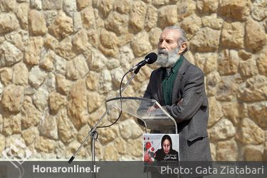 تشییع پیکر طلیعه کامران از مقابل موزه هنرهای معاصر