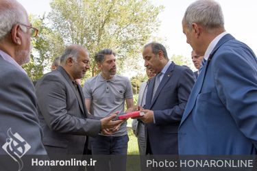 دیدار وزیر فرهنگ و گردشگری عراق از گنجینه موزه هنرهای معاصر تهران