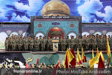 مراسم تشییع پیکر مطهر شهید حججی