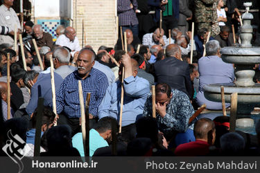 مراسم سنتی مذهبی قالیشویان در مشهد اردهال کاشان