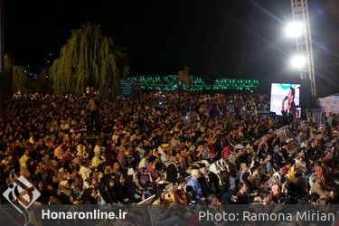 دومین شب نخستین کنسرت رایگان خیابانی در بوستان آب و آتش