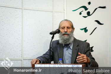 بزرگداشت منوچهر معتبر در هنرستان هنرهای زیبای تهران