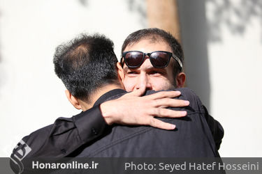 تشییع پیکر سید ضیاءالدین دری از خانه سینما