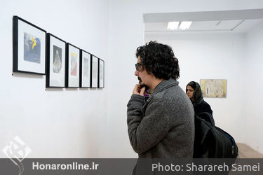 افتتاحیه نمایشگاه نقاشی های ندا زارع در گالری امکان