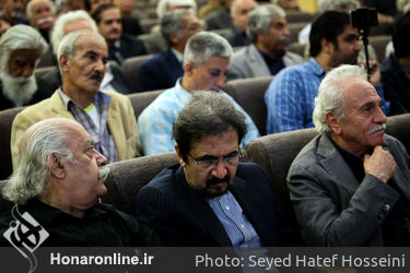 مراسم یادبود "عزت الله انتظامی" در مسجد جامع شهرک غرب