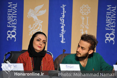 نشست فیلم پدران در هشتمین روز سی و هشتمین جشنواره فیلم فجر در پردیس ملت 