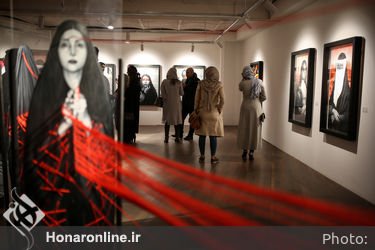 افتتاحیه نمایشگاه نقاشی‌های مارال اصفهانی در گالری آریانا