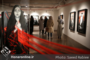 افتتاحیه نمایشگاه نقاشی‌های مارال اصفهانی در گالری آریانا