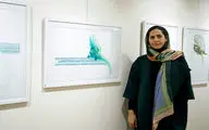 Baharak Gallery Hosts Mina Amani Typography Exhibit