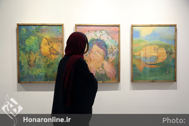 افتتاحیه نمایشگاه نقاشی های حسن مرشد در گالری هپتا