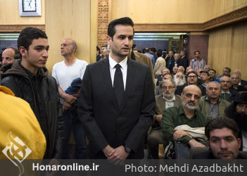 مراسم ترحیم مرحوم جمشید مشایخی