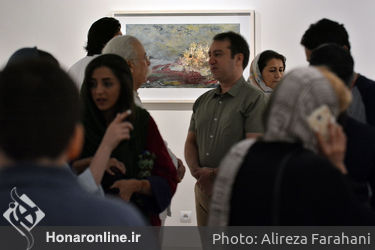 نمایشگاه نقاشی های سامان فرهنگی در گالری دید