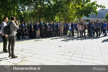 افتتاحیه پیاده‌راه استاد شهریار