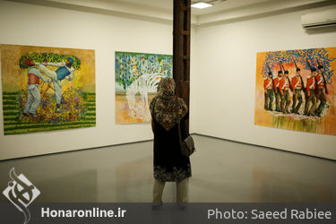 نمایشگاه نقاشی رسول سلطانی در گالری طراحان آزاد