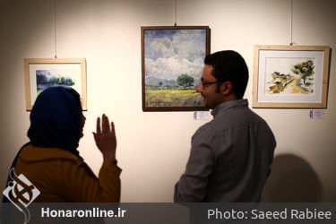 نمایشگاه گروهی نقاشی "در ستایش طبیعت" در گالری شلمان