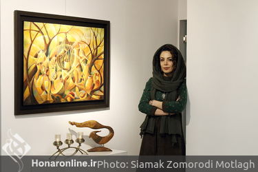 نمایشگاه نقاشی سپیده مشایخی در گالری مژده