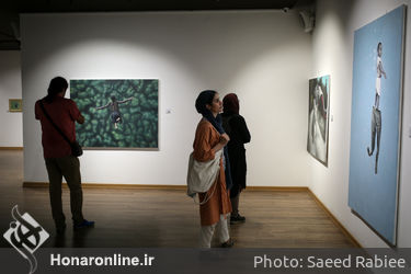 نمایشگاه نقاشی جاوید عندلیب در گالری آس