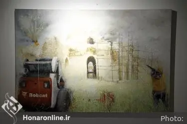 نمایشگاه نقاشی‌های یاسر میرزایی در گالری آ