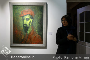 نمایشگاه نقاشی‌های ابراهیم فرجی در گالری کاما