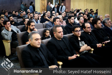 مراسم ختم زنده‌یاد بهنام صفوی در مسجد جامع شهرک غرب