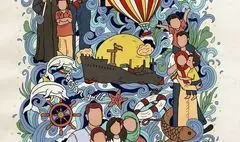 پوستر نمایانگر جشن ملی ایرانی‌هاست/ خانواده و پرچم عناصر تداعی‌کننده خلیج فارس هستند