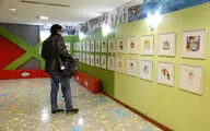 نمایشگاه نقاشی‌های سوسن قائم‌مقامی در شهر کتاب مرکزی