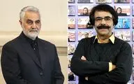 قطعه‌ای که علیرضا افتخاری همراه با صدای سردار سلیمانی خواند | فیلم 