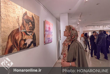  نمایشگاه گروهی نقاشی با عنوان "سگ" در گالری شکوه