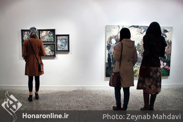 نمایشگاه نقاشی الهام نفیسی در گالری هما